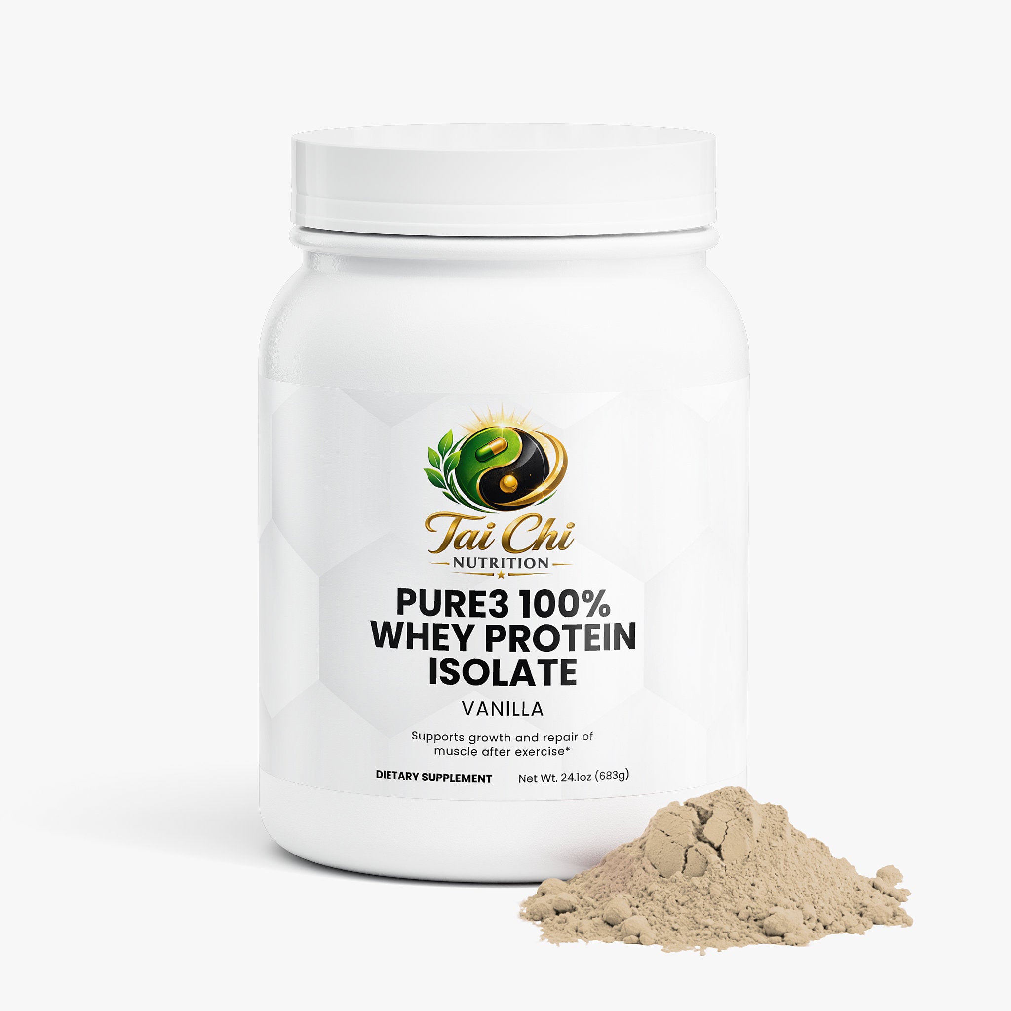 Pure3 100% Whey Protein Isolate (Vanilla)