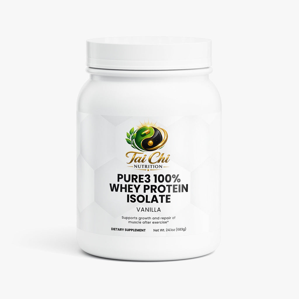 Pure3 100% Whey Protein Isolate (Vanilla)